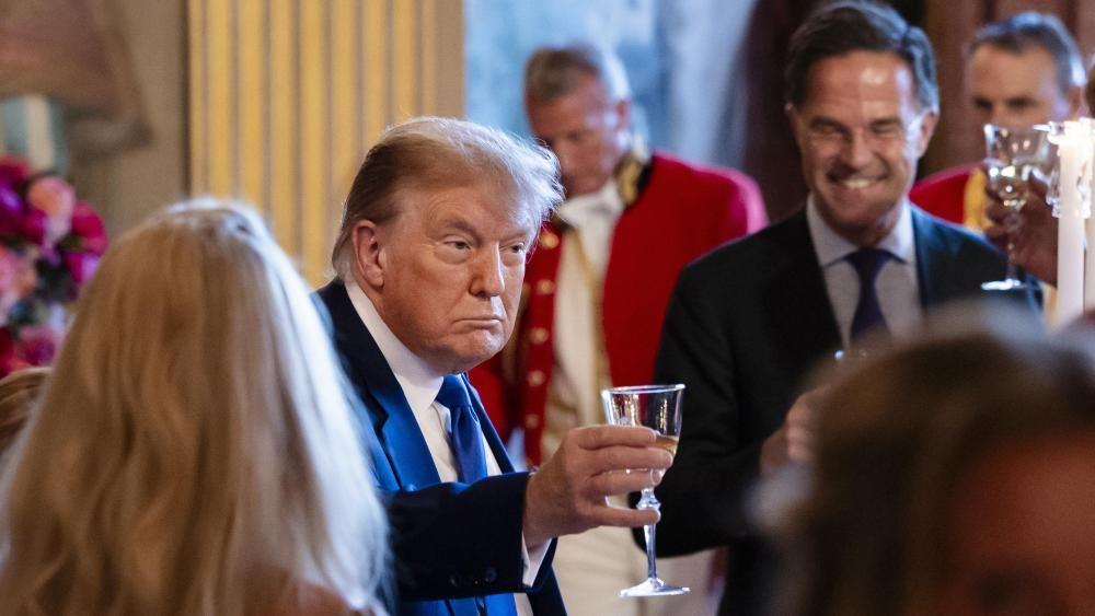Trump takes victory lap but pitfalls remain