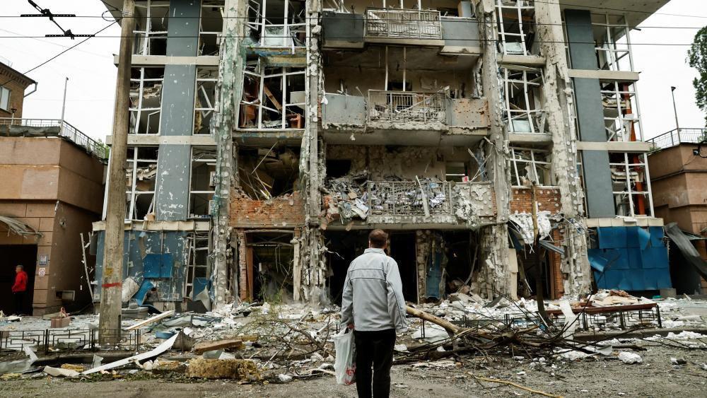 Fresh wave of Russian strikes across Ukraine kills 12 