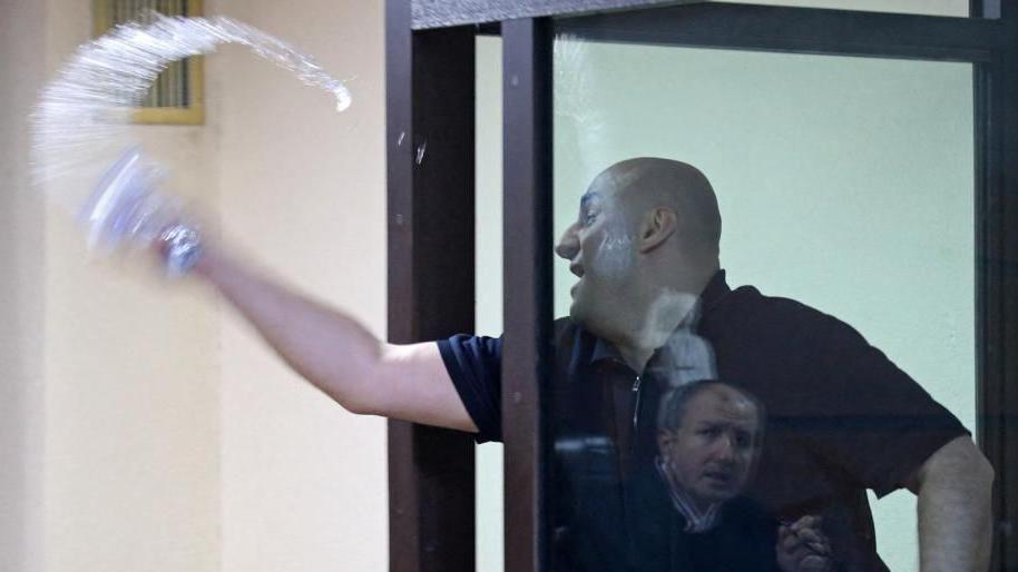 Georgia jails six political figures in one week in crackdown on opposition