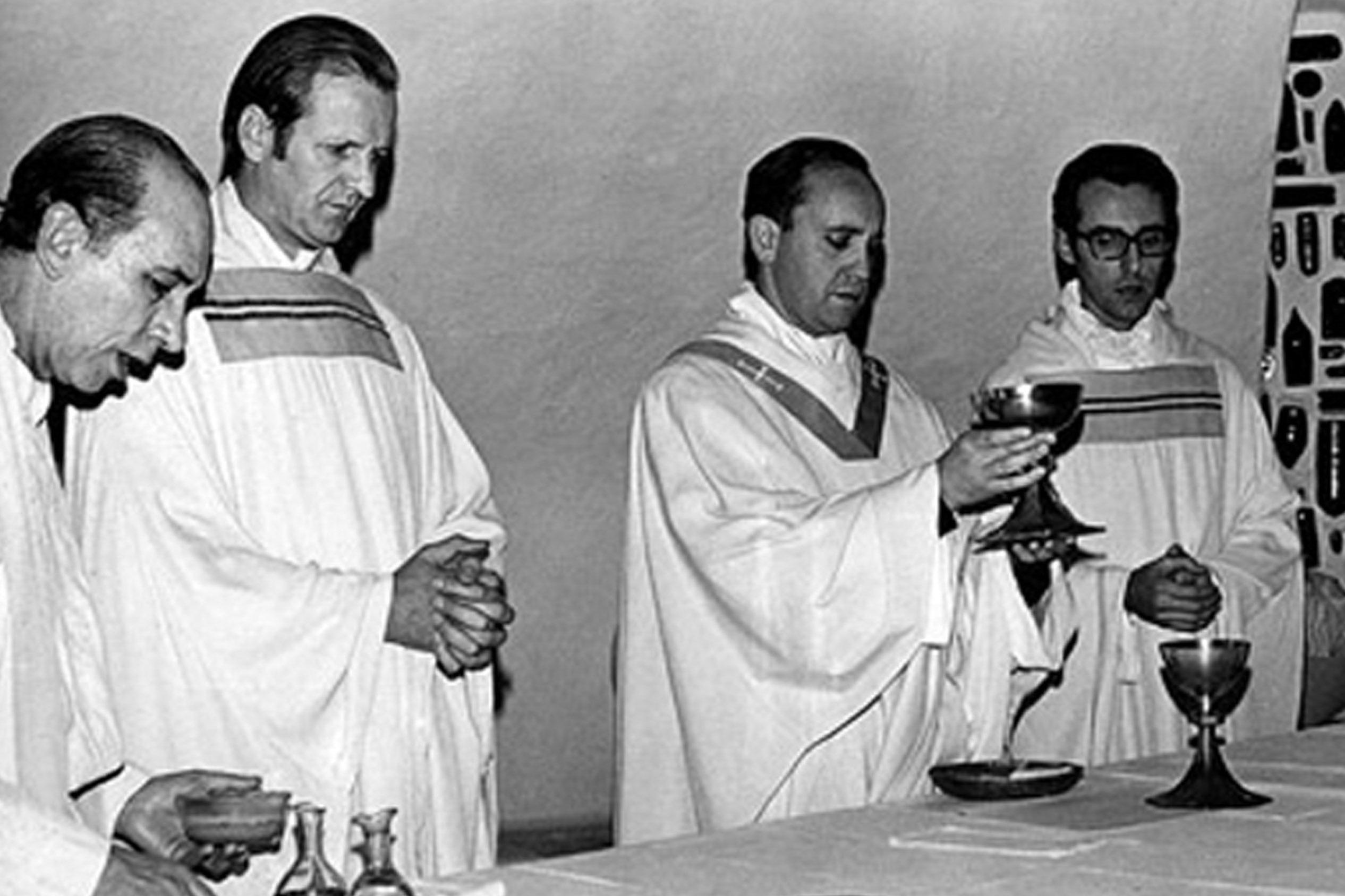 El papa como líder de los jesuitas argentinos. 
