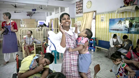 Getty Images Nuns have played an important role across the globe, particularly when it comes to service, education and care work. (Credit: Getty Images)